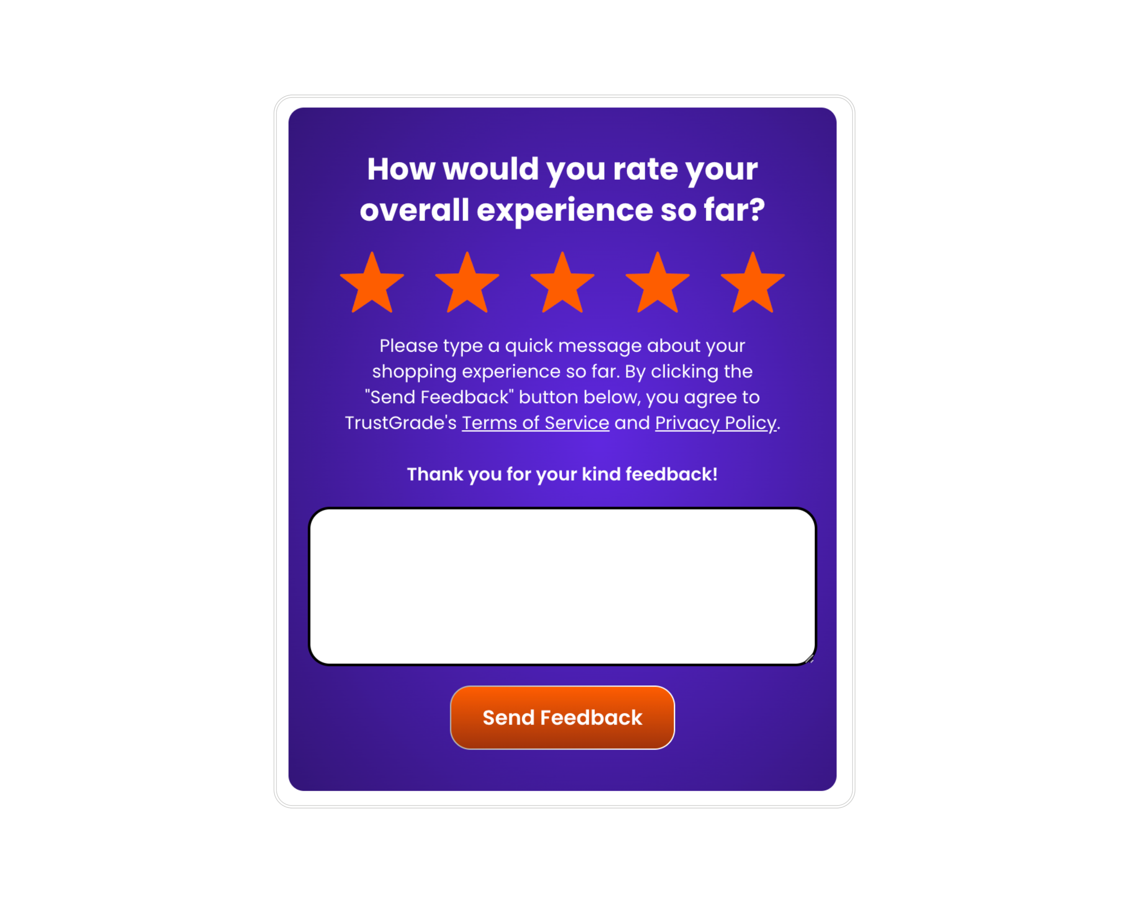 Collect Customer Reviews