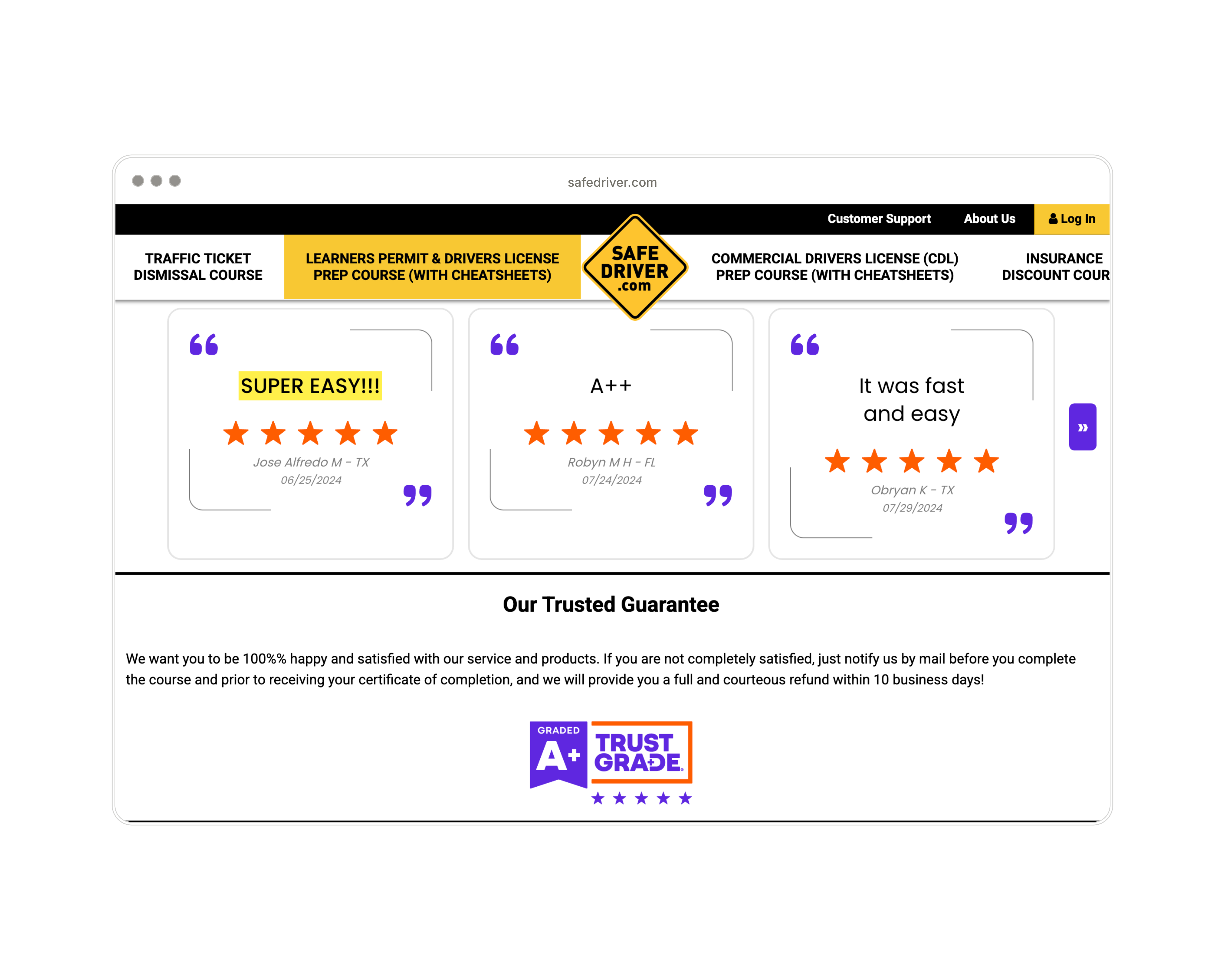 Display Customer Reviews